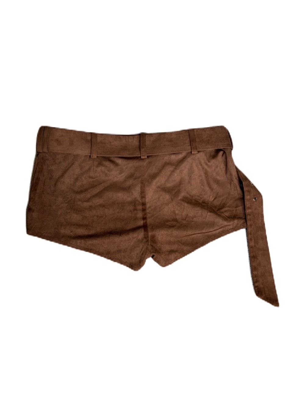 superdown faux suede Raddix short brown Small - Picture 5 of 16